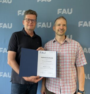 Zum Artikel "Congratulations to Dr. habil. Frank Wendler!"